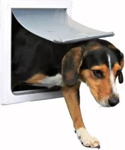 Trixie 2-Weg Hondenluik Wit - XS-S 25 X 29 CM -Hondenbenodigdheden Korting 1000x1200 2