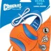 Chuckit! Chuckit Ultra Tug – Hondenspeelgoed - Blauw/Oranje – Large - ø 7 Cm
