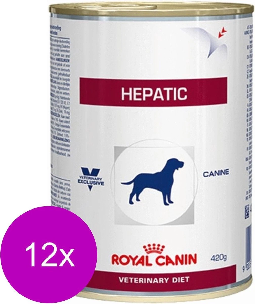 Royal Canin Hepatic Diet - Hondenvoer 12 X 420 G 2 Royal Canin Hepatic Diet - Hondenvoer 12 X 420 G - Afbeelding 2