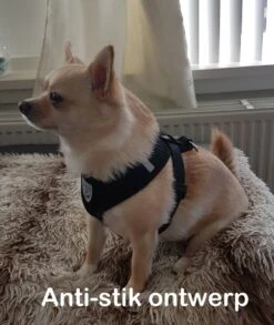 Luxyana® Honden Tuigje - XS - 25-28cm - Geschikt Voor Puppy En Als Kattentuigje - Easy Step-in Hondenharnas - Inclusief Bijpassend Riempje - Zwart -Hondenbenodigdheden Korting 1012x1200 4