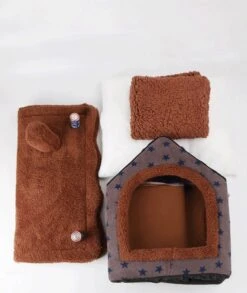 Château Animaux® Hondenhuis - Kattenhuis - 50 X 40x 46 Cm - Dierenhuis - Kattenhok - Hondentent - Hondenhuisjes Voor Binnen - Bruin 13 Château Animaux® Hondenhuis - Kattenhuis - 50 X 40x 46 Cm - Dierenhuis - Kattenhok - Hondentent - Hondenhuisjes Voor Binnen - Bruin -Hondenbenodigdheden Korting 1013x1200 2