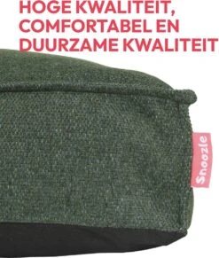 Snoozle Orthopedische Hondenmand - Zacht En Luxe Hondenkussen - Hondenbed - Wasbaar - Hondenmanden - 120 X 90 Cm - Groen -Hondenbenodigdheden Korting 1017x1200