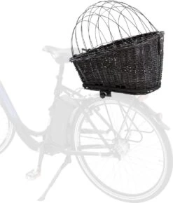 Trixie Fietsmand - Voor Bagagedrager -n35x49x55 Cm - Zwart -Hondenbenodigdheden Korting 1023x1200 1