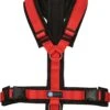 Annyx Hondentuig Harnas Zwart Rood - Y Model - Maat S Is Geschikt Voor Borstomvang 52-64cm.