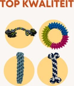 (Goedkoopste) Honden Speelgoed Set 15 Stuks Geschikt Voor Puppy's T/m Middelgrote Honden - Honden Kauw Speelgoed - 15 Stuks - Hondenspeeltjes - Intelligentie - Touw - Flostouw - Bijtring - Bal - Huisdieren Speelgoed -Hondenbenodigdheden Korting 1025x1200 1