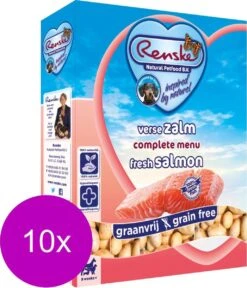 Renske Vers Vlees Zalm Graanvrij - Hondenvoer - 10 X 395 Gr -Hondenbenodigdheden Korting 1028x1200 1