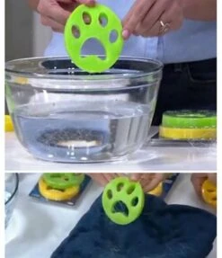 Merkloos Wasmachine Herbruikbare Haarverwijderaar - Huisdierhaar Verwijderaar - Anti Haren - Accessoires Wasmachine - Groen - 1 Stuks -Hondenbenodigdheden Korting 1033x1200