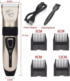 Merkloos Professionele Dierentondeuse - Scheerapparaat Voor Honden En Katten - Trimmer - 4 Opzetstukken - Oplaadbaar - Draadloos - Stil - Verschillende Haar En Vachtlengtes - Haartrimmer - Hondentrimmer - Honden Trimmer - Honden Knippen - Haren Knippen 18 Merkloos Professionele Dierentondeuse - Scheerapparaat Voor Honden En Katten - Trimmer - 4 Opzetstukken - Oplaadbaar - Draadloos - Stil - Verschillende Haar En Vachtlengtes - Haartrimmer - Hondentrimmer - Honden Trimmer - Honden Knippen - Haren Knippen -Hondenbenodigdheden Korting 1044x1200