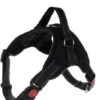 Merkloos Hondentuigje-Hondenharnas-Anti-trek Tuig--Reflecterend-Zwart-Maat L
