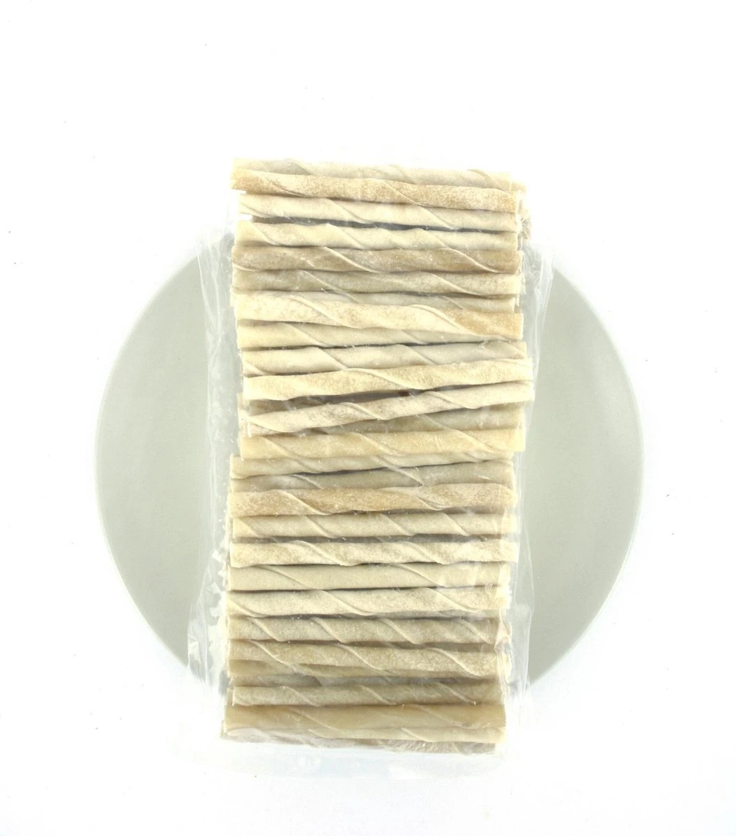 Witte Rund Kauwstaafjes 9/10mm Dik 100 Stuks - Hondensnacks - Kauwsnacks - Rund - Hondenbot - Kauwbot 2 Witte Rund Kauwstaafjes 9/10mm Dik 100 Stuks - Hondensnacks - Kauwsnacks - Rund - Hondenbot - Kauwbot - Afbeelding 2