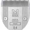 Moser Scheerkop - 1590, 1591, 1592, Chromini Pro, Bella, Tondeuse - 0.4 Mm