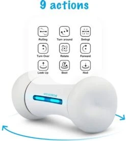 Wickedbone - Automatisch, Interactief En Intelligent Speelgoed Voor Honden - App & Bluetooth Bestuurbaar - USB Oplaadbaar -Hondenbenodigdheden Korting 1075x1200 12