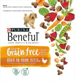 PURINA® Beneful® Grain Free Hondenvoer Rijk Aan Kip Met Groenten 1.2kg