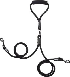 Rebel Petz - Dubbele Verstelbare Hondenriem Voor Twee Honden - Met Draaibare Sluiting En Zacht Handvat - Small En Large - Large (140 Cm Lang, Ø 12 Mm) 32 Rebel Petz - Dubbele Verstelbare Hondenriem Voor Twee Honden - Met Draaibare Sluiting En Zacht Handvat - Small En Large - Large (140 Cm Lang, Ø 12 Mm) -Hondenbenodigdheden Korting 1094x1200