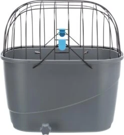 Trixie Fietsmand Voor Bagagedrager Met Draadkoepel Kunststof Grijs (46X36X47 CM) -Hondenbenodigdheden Korting 1105x1200 6