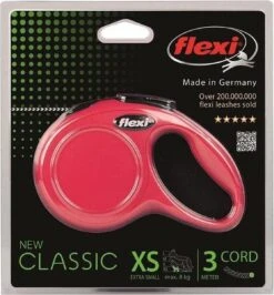 Flexi New Classic Koord - Hondenriem - Rood - S - 8 M - (<12 Kg) -Hondenbenodigdheden Korting 1115x1200 5