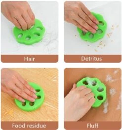 Merkloos Wasmachine Herbruikbare Haarverwijderaar - Huisdierhaar Verwijderaar - Anti Haren - Accessoires Wasmachine - Groen - 1 Stuks -Hondenbenodigdheden Korting 1121x1200 1