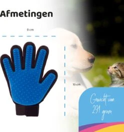 YUNICS® Dieren Handschoen - Haarverwijderaar Voor Huisdieren - Kattenborstel - Hondenborstel - Hondenkam - Kattenhaarverwijderaar - Blauw -Hondenbenodigdheden Korting 1121x1200 2