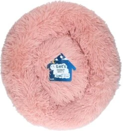 Let's Sleep Donut Mand 60 Cm Roze -Hondenbenodigdheden Korting 1121x1200 3