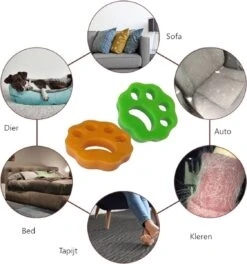 Merkloos Haarverwijderaar Huisdieren - 4 Stuks - Haarverwijderaar Wasmachine - Kattenhaar Verwijderaar - Hondenhaar Verwijderaar - Dierenborstel - 4 Stuks -Hondenbenodigdheden Korting 1124x1200