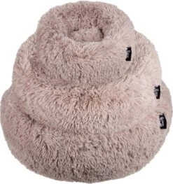 District 70 FUZZ - Hondenmand Comfortabel En Zacht Pluche - Zand, Oudroze, Donkergrijs En Lichtgrijs In S/M/L/XL - Maat: Medium, Kleur: Zand -Hondenbenodigdheden Korting 1129x1200 2