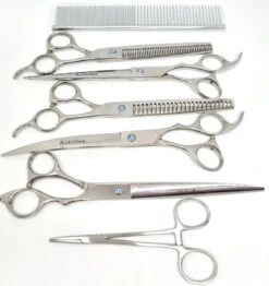 Achilles Hondenschaar - Scharenset Hond 8 INCH - 8-Delige Scharenset - Effileerschaar Hond -Hondenbenodigdheden Korting 1132x1200 1