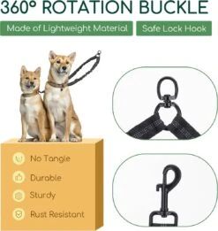 Nobleza Splitter Hondenriem - Dubbel Aanlijnriem Voor Honden - Splitter Verstelbaar - Zwart 12 Nobleza Splitter Hondenriem - Dubbel Aanlijnriem Voor Honden - Splitter Verstelbaar - Zwart -Hondenbenodigdheden Korting 1134x1200 3