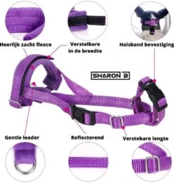 Sharon-B Muilkorf Turquoise Maat S - Fleece - Reflecterend - Kleine Hond -Hondenbenodigdheden Korting 1135x1200 3