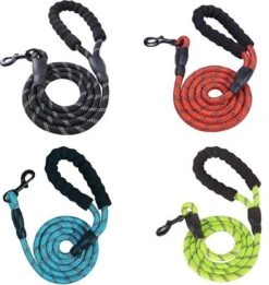 Merkloos Hondenriem - Reflecterende Hondenriem - Rood -Hondenbenodigdheden Korting 1136x1200 4