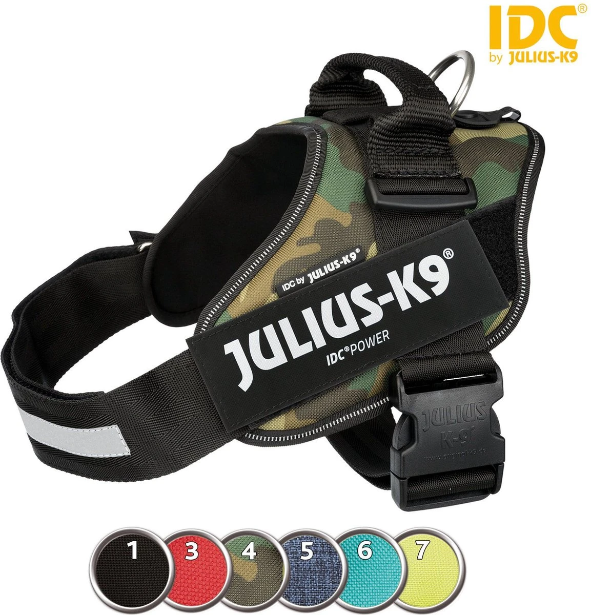 Julius K9 Julius-K9 IDC®Powertuig, XL - Maat 2, Zwart 15 Julius K9 Julius-K9 IDC®Powertuig, XL - Maat 2, Zwart - Afbeelding 15