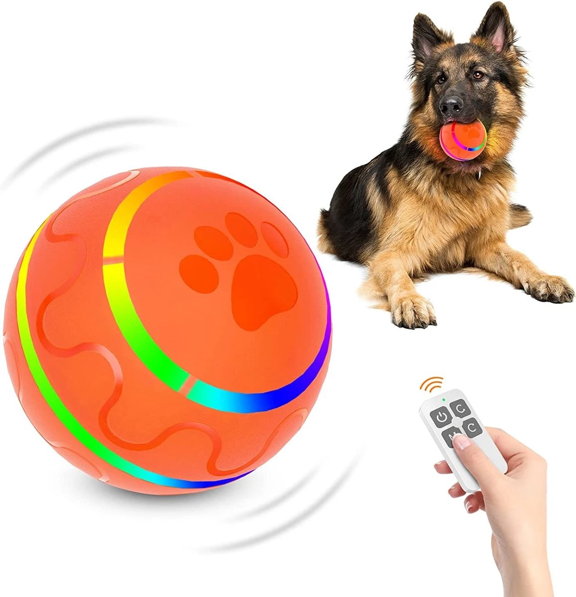 Good Experience Interactieve Hondenbal 3.0 – Honden Speelgoed Intelligentie – Puppy Speelgoed – Hondenspeeltjes – De Enige Die Werkt Met Afstandsbediening – De Veilige Bal Voor Jouw Hond – One Size – Oranje 1 Good Experience Interactieve Hondenbal 3.0 – Honden Speelgoed Intelligentie – Puppy Speelgoed – Hondenspeeltjes – De Enige Die Werkt Met Afstandsbediening – De Veilige Bal Voor Jouw Hond – One Size – Oranje