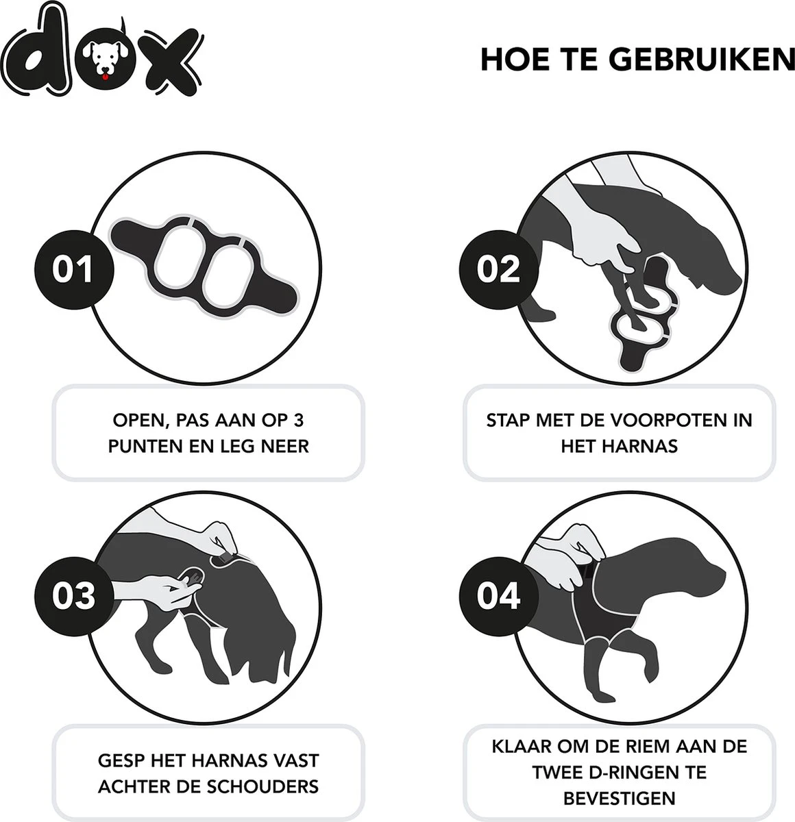 DDOXX Borstharnas Air Mesh, Step-In, Reflecterend | Vele Kleuren | Voor Kleine, Middelgrote En Middelgrote Honden | Hondenharnas Hond Kat Puppy | Kattenharnas Puppy Harnas | Zwart, M 9 DDOXX Borstharnas Air Mesh, Step-In, Reflecterend | Vele Kleuren | Voor Kleine, Middelgrote En Middelgrote Honden | Hondenharnas Hond Kat Puppy | Kattenharnas Puppy Harnas | Zwart, M - Afbeelding 9