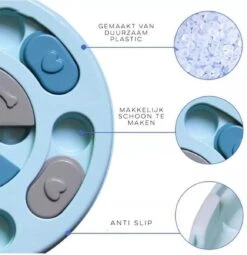 Joyha Honden Puzzel Met Gratis Hondenkam | Speelgoed | Speeltjes | Slow Feeder | Intelligentie | Denkspelletje | Puppyspeelgoed | Anti Schrokbak | Interactieve | Langzame Voerbak | Dog Puzzle | Hondenpuzzel -Hondenbenodigdheden Korting 1161x1200 10