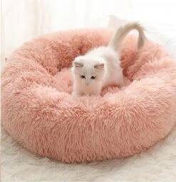 Studio Proud - Donut Mand - Honden En Katten Slaapbed - 50 Cm Roze - Pluche Hondenmand - Verkrijgbaar In Verschillende Maten En Kleuren -Hondenbenodigdheden Korting 1164x1200 5