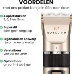 Hondentondeuse - Honden & Katten - Trimmer - Geluidsloos -Hondenbenodigdheden Korting 1167x1200 4