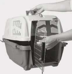 Skudo MPS Benche IATA - Transportbox - Taupe/Sand - 60x40x39 Cm -Hondenbenodigdheden Korting 1169x1200 15