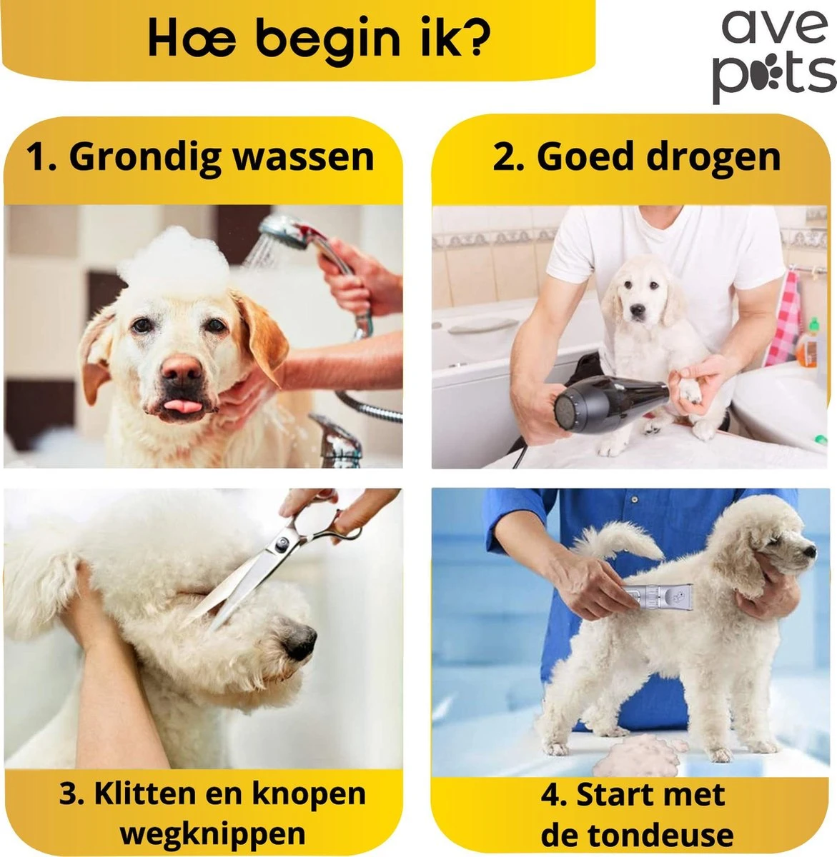 AVE Pets® Volledige Hondentondeuse Set Met Display - Draadloos Tondeuse - Scheerapparaat Voor Je Hond Of Kat - Huisdier Trimmer - Dierentondeuse - Dieren Verzorging 8 AVE Pets® Volledige Hondentondeuse Set Met Display - Draadloos Tondeuse - Scheerapparaat Voor Je Hond Of Kat - Huisdier Trimmer - Dierentondeuse - Dieren Verzorging - Afbeelding 8