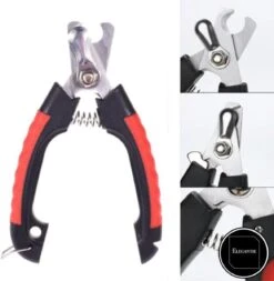 ElegaPet Professionele Nagelknipper Hond L - Rood Zwart - Dier - Nageltang Met Veiligheidsstop Nagelschaar -Hondenbenodigdheden Korting 1173x1200 4