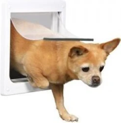 Trixie 2-Weg Hondenluik Wit - XS-S 25 X 29 CM -Hondenbenodigdheden Korting 1176x1200 12