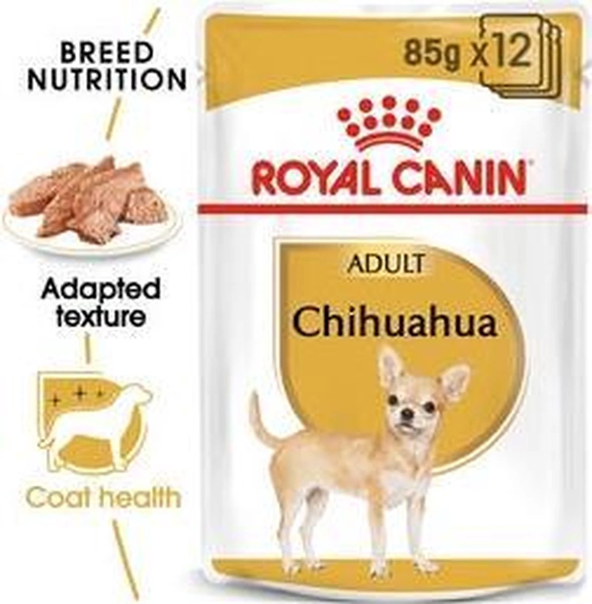 Royal Canin Chihuahua Pouch (12X85 GR) 9 Royal Canin Chihuahua Pouch (12X85 GR) - Afbeelding 9