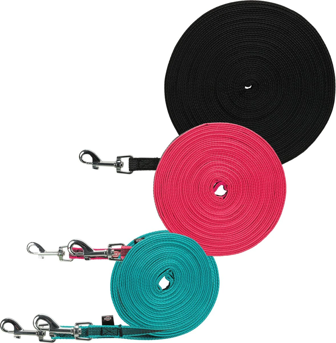 Trixie Hondenriem Sleeplijn Met Rubber Turquoise 1 Trixie Hondenriem Sleeplijn Met Rubber Turquoise