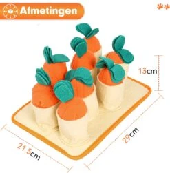Premium Snuffelmat Voor Hond En Kat - Intelligentie Speelgoed - Snuffel Mat Puppy - IQ Hondenspeeltjes - Educatieve Training Huisdier - Snuffeltrainer Hondenpuzzel - Educatief Speelgoed - Vetalo -Hondenbenodigdheden Korting 1182x1200 5