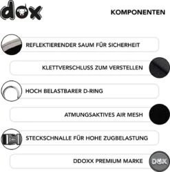 DDOXX Borstharnas Air Mesh, Step-In, Reflecterend | Vele Kleuren | Voor Kleine, Middelgrote En Middelgrote Honden | Hondenharnas Hond Kat Puppy | Kattenharnas Puppy Harnas | Zwart, M 18 DDOXX Borstharnas Air Mesh, Step-In, Reflecterend | Vele Kleuren | Voor Kleine, Middelgrote En Middelgrote Honden | Hondenharnas Hond Kat Puppy | Kattenharnas Puppy Harnas | Zwart, M -Hondenbenodigdheden Korting 1184x1200 11