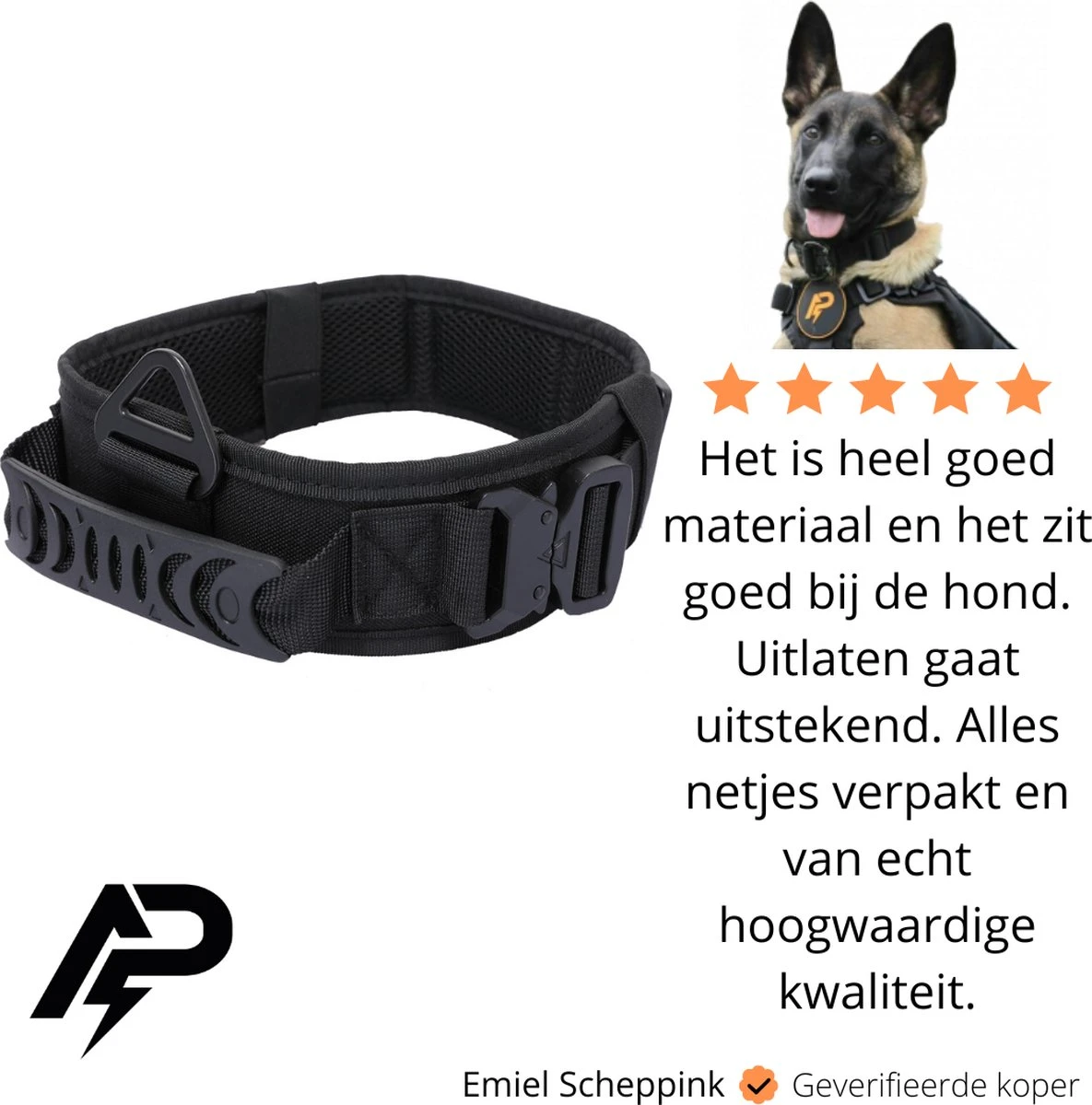 Always Prepared © Pro K9 Complete Set – Anti Trek Tuig – Honden Harnas – Y Tuig Hond – Trainings Riem – Best Getest 2022 – Halsband Hond – Middel En Grote Hond – Honden Tuigje – Harnas Hond – Veiligheidstuig – 450KG Anti Trek Test – Combi Deal 20 Always Prepared © Pro K9 Complete Set – Anti Trek Tuig – Honden Harnas – Y Tuig Hond – Trainings Riem – Best Getest 2022 – Halsband Hond – Middel En Grote Hond – Honden Tuigje – Harnas Hond – Veiligheidstuig – 450KG Anti Trek Test – Combi Deal - Afbeelding 20