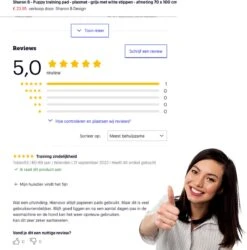 XXL Puppy Training Pad - Plasmat - Zwart - 104 X 104 Cm - Hondentoilet - Herbruikbaar - Wasbaar -Hondenbenodigdheden Korting 1185x1200 6