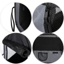 Meisterpet - XXL Opvouwbare Puppyren - 130 X 130 X 60 Cm - Met Gratis Dieren Verzorging Set T.w.v. €19.99 -Hondenbenodigdheden Korting 1187x1200 10