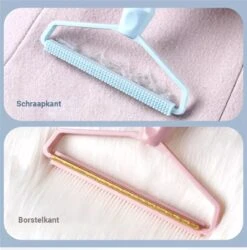 PRO-Deals | Dierenhaar Verwijderen - Haar Verwijderen - Type 2 - Kleur Roze - Kattenharen - Vachtverzorging - Hondenharen - Pluizenverwijderaar - Haaruitval - Kledingreiniger -Hondenbenodigdheden Korting 1187x1200 2