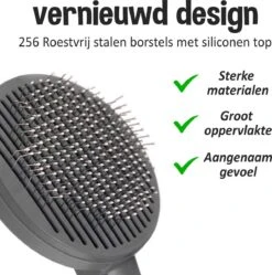 Pakeway Kattenborstel – Hondenborstel – Haarverwijderaar Voor Huisdieren – Kattenkam - Kortharig - Langharig - Inclusief Ebook! -Hondenbenodigdheden Korting 1188x1200 2