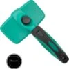 ElegaPet Hondenborstel Groen - Hondenhaar Verwijderen - Kat En Hondenkam - Slickerborstel Hond En Kat - Groomer - Ondervacht Kam Hond - Borstel Hond - Hondenborstel Langharig En Kortharig - Slickerborstel - Anti Klit/Knopen/Huidschilfers