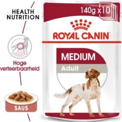 Royal Canin Shn Medium Adult Pouch - Hondenvoer - 10 X 140 G -Hondenbenodigdheden Korting 1195x1200 4